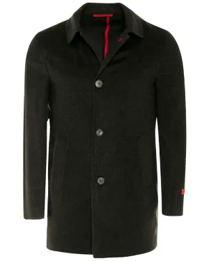 Anthracite Cashmere Overcoat