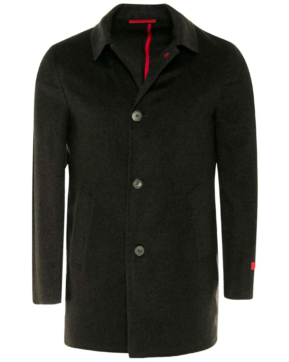 Anthracite Cashmere Overcoat