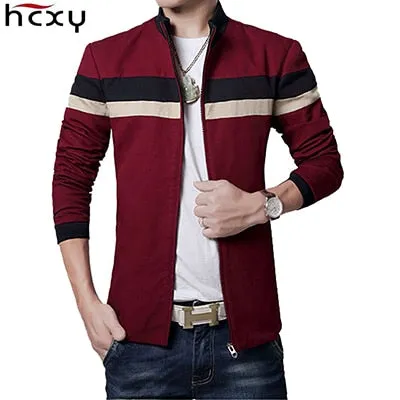 Autumn Jacket Men Fashion cotton Casual Sportswear