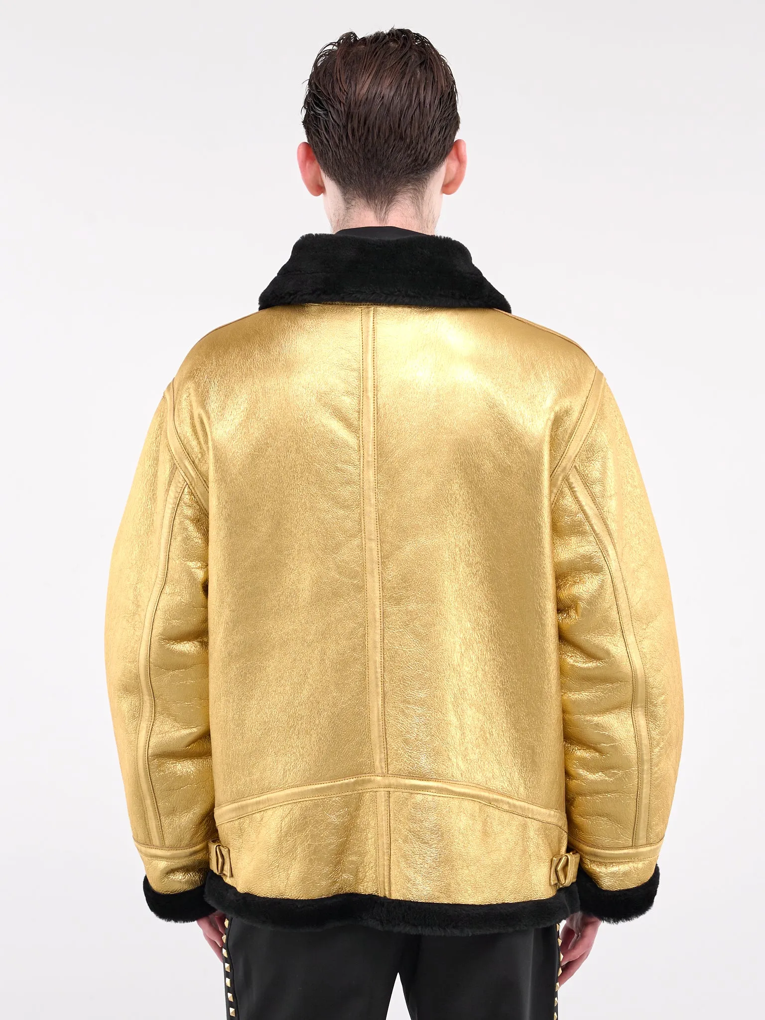 Aviator Jacket (JA39L-LE44-GOLD)