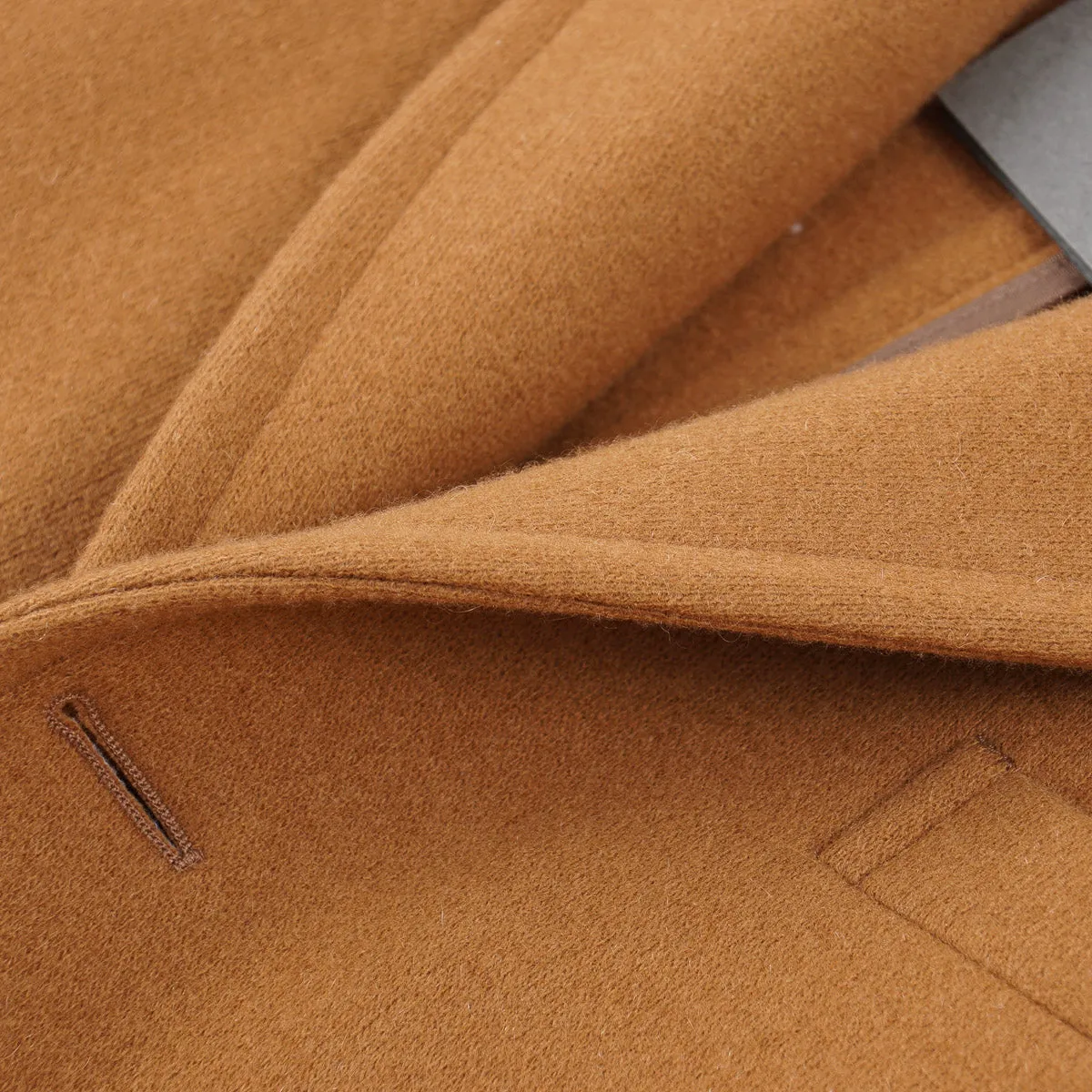 Boglioli Jersey Flannel Cashmere Overcoat