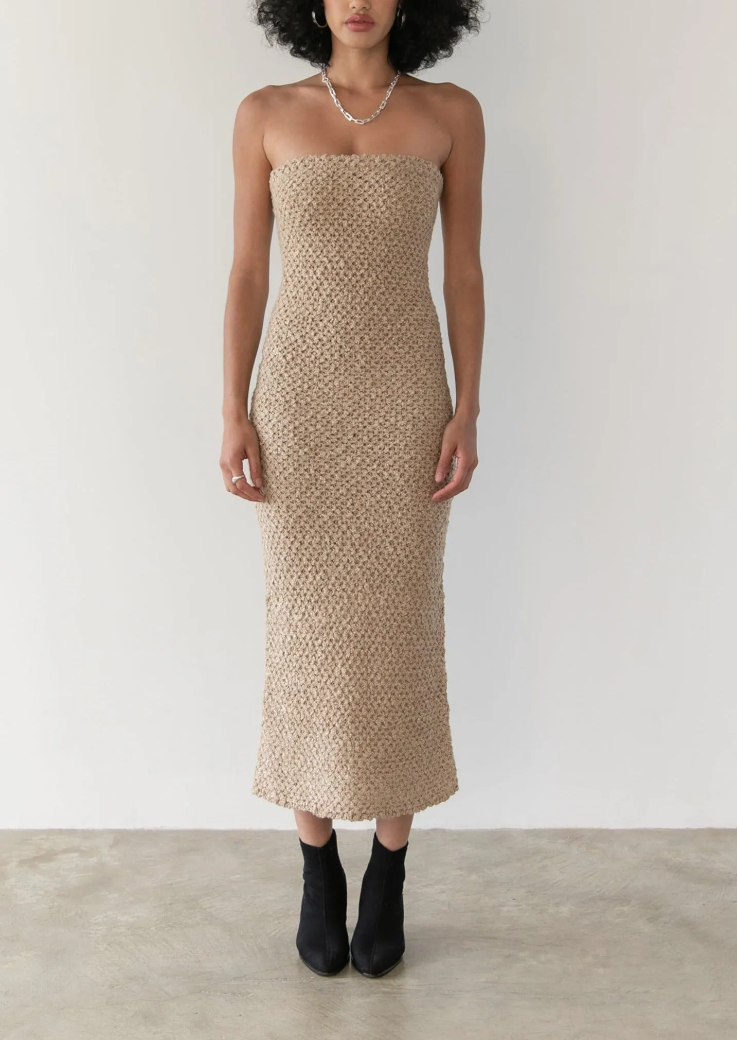 Chloe Dress - Beige