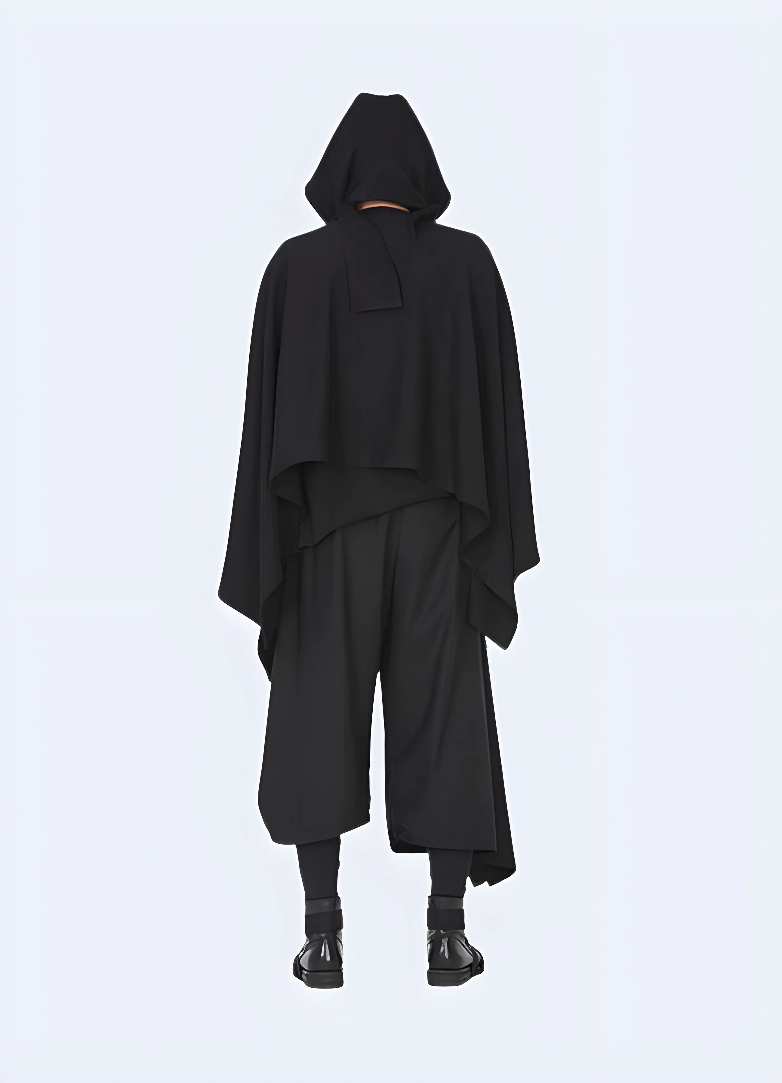 Cloak Coat With Hood