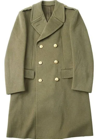 Esercito Italiano Officer Khaki Wool Overcoat