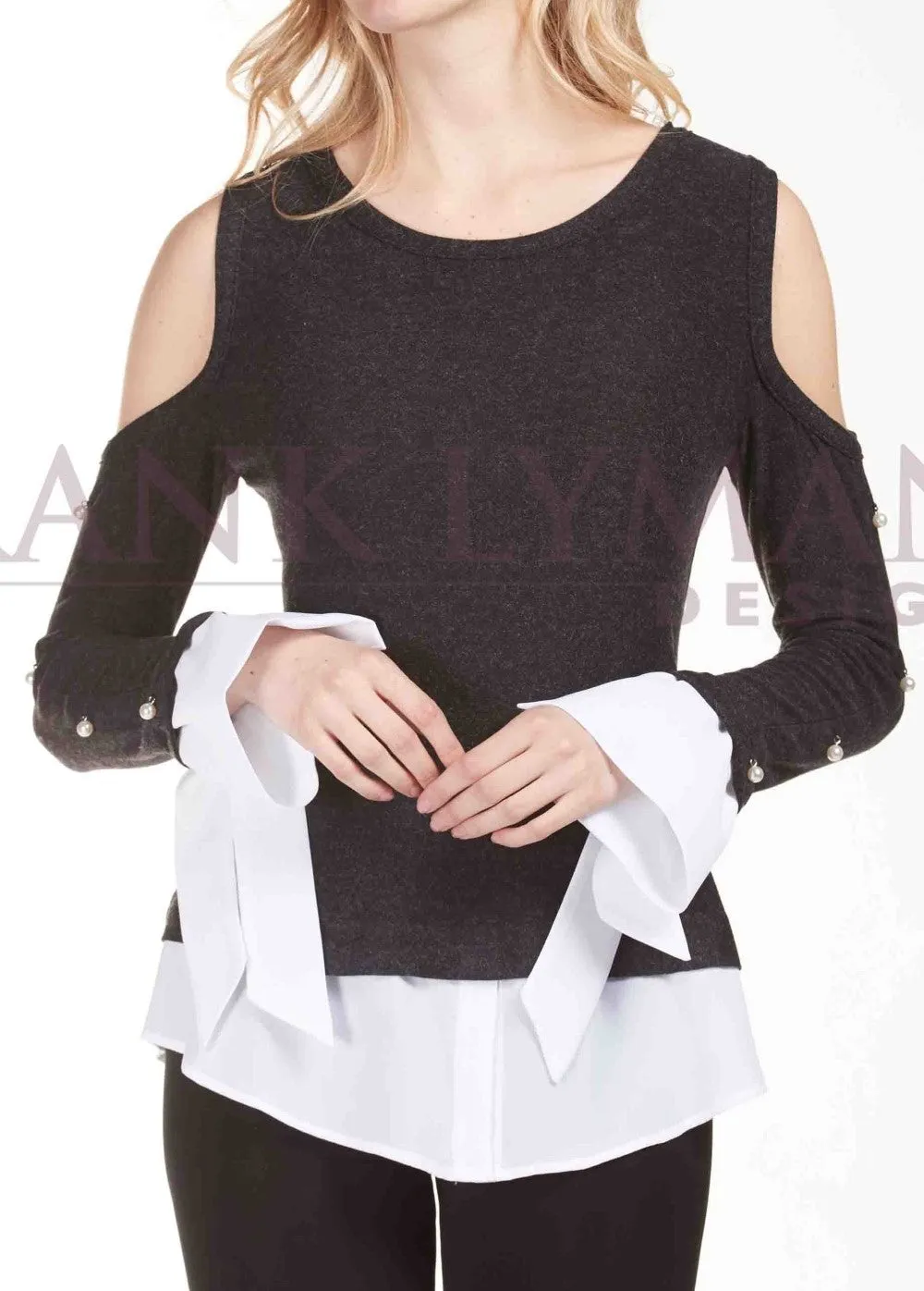 Frank Lyman Tunic 183412 Black