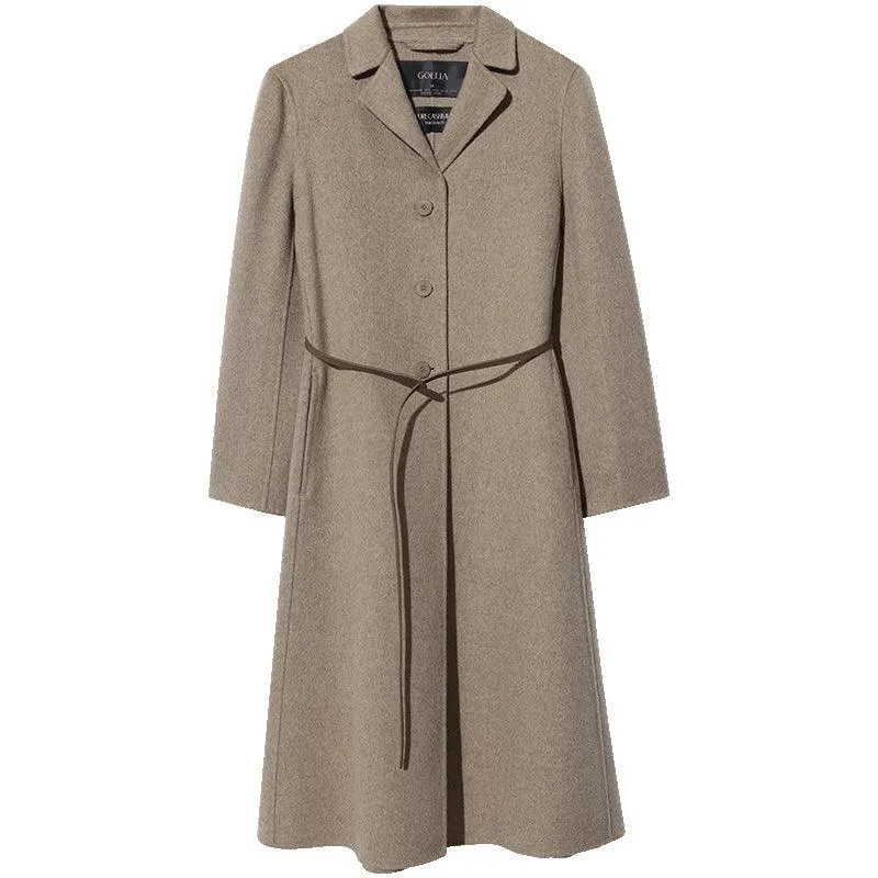 Full Cashmere Slim-Fit Overcoat