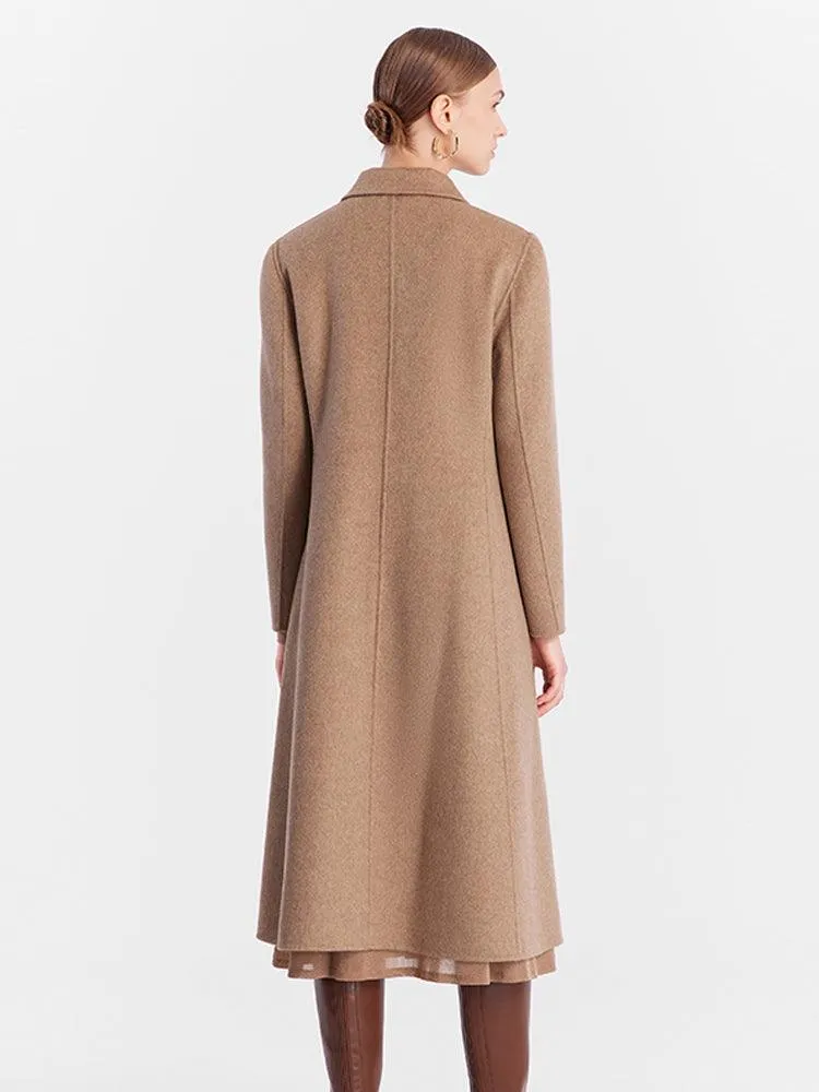 Full Cashmere Slim-Fit Overcoat