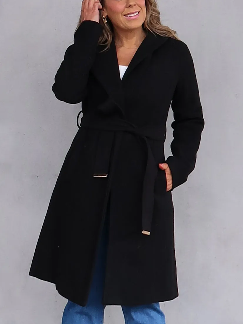 Harper Coat- Black