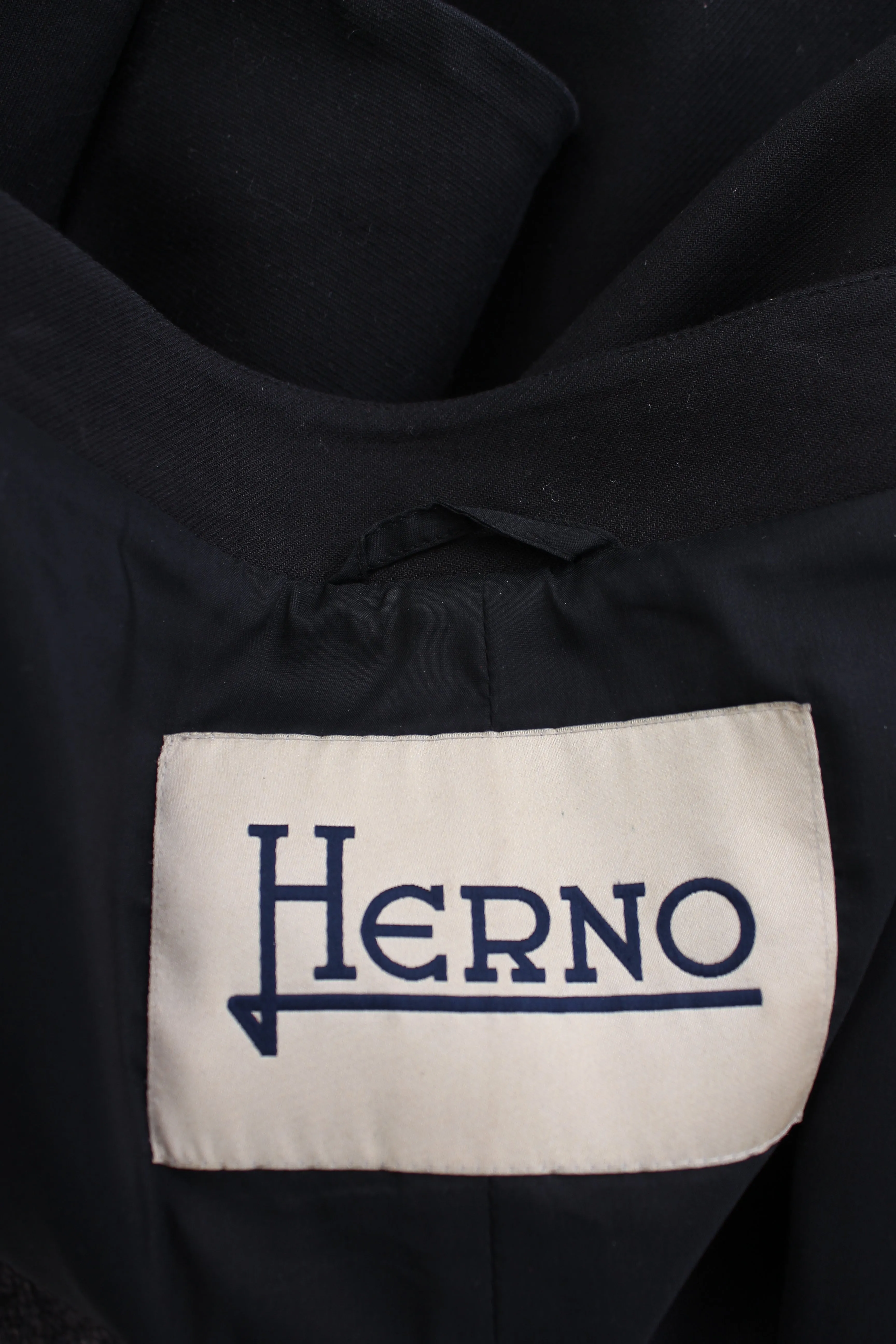 Herno Zippered Cotton-Twill Coat