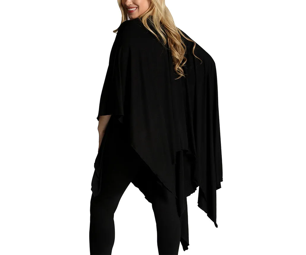 InstantFigure InstaWrap Tunic Shahl with Cold Shoulders 169COTU