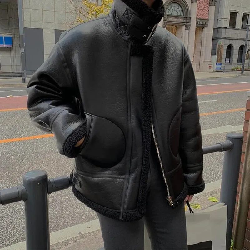 [Korean Style] 2 Colors Twill Mustang Rider Jackets