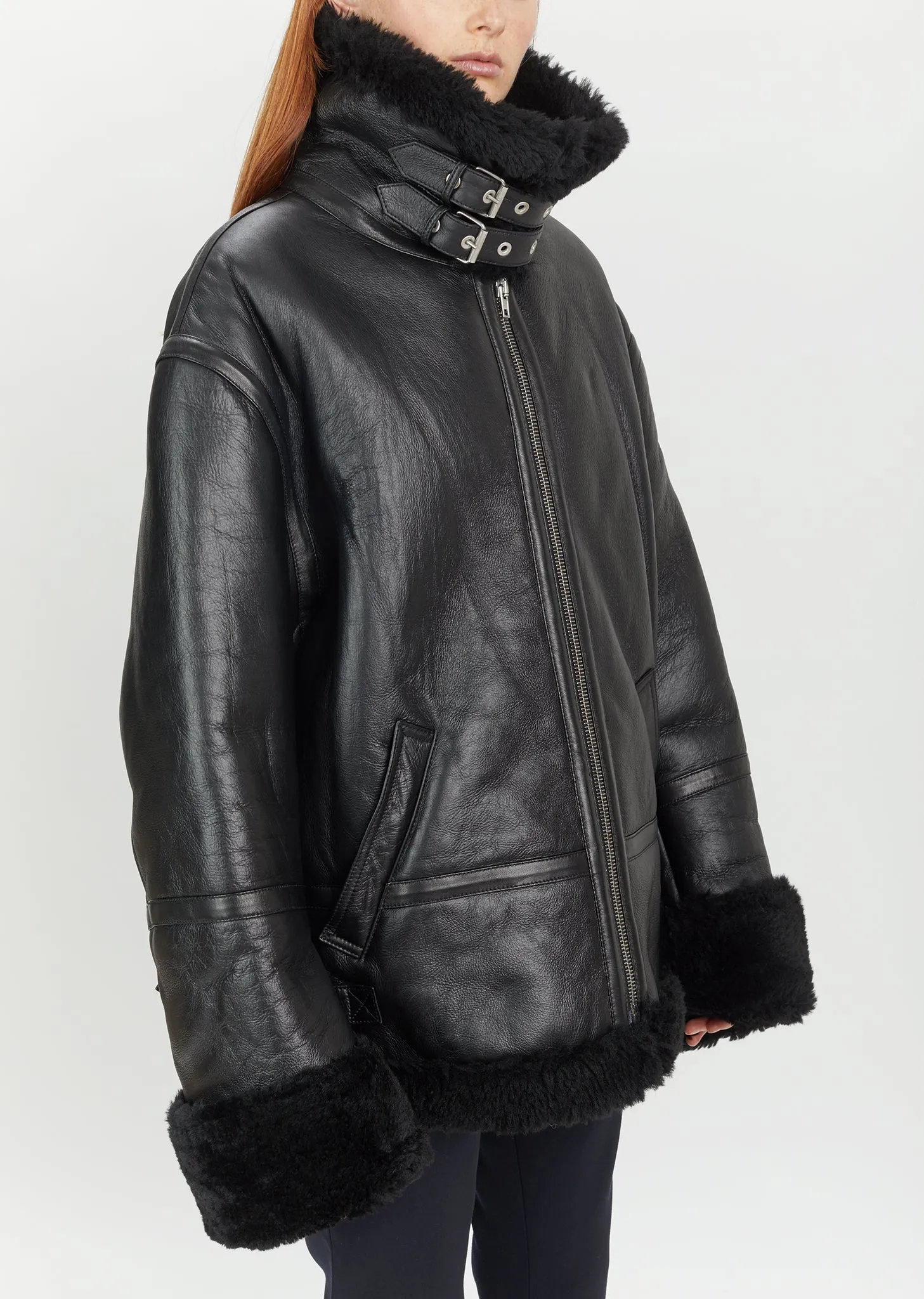 Lambskin Shearling Jacket