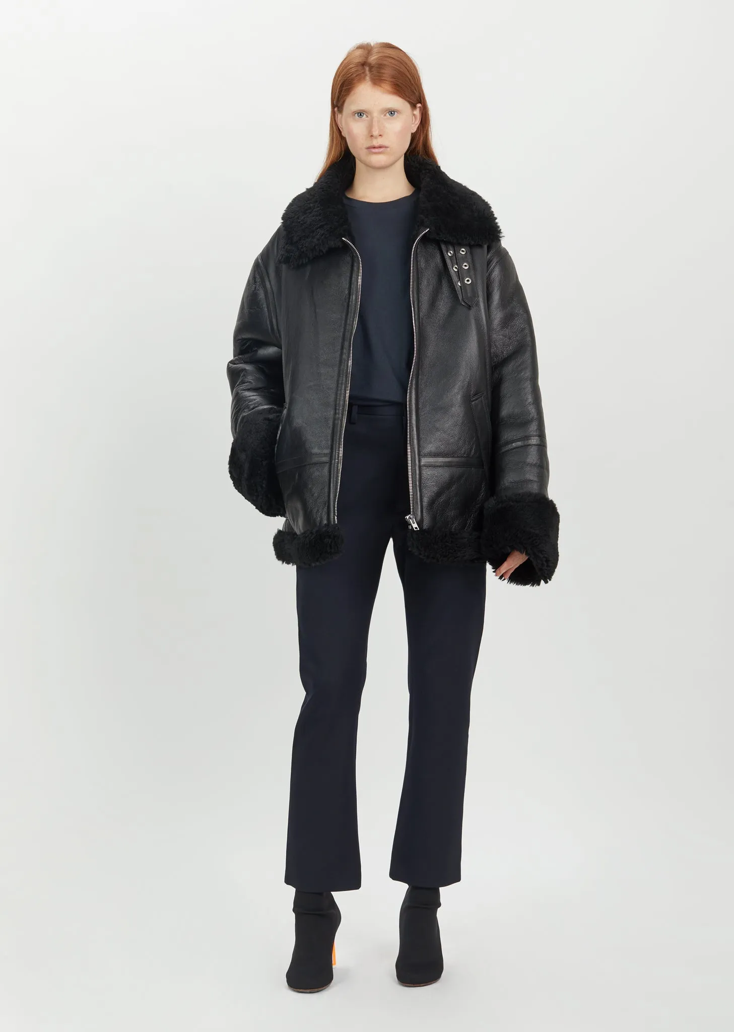 Lambskin Shearling Jacket