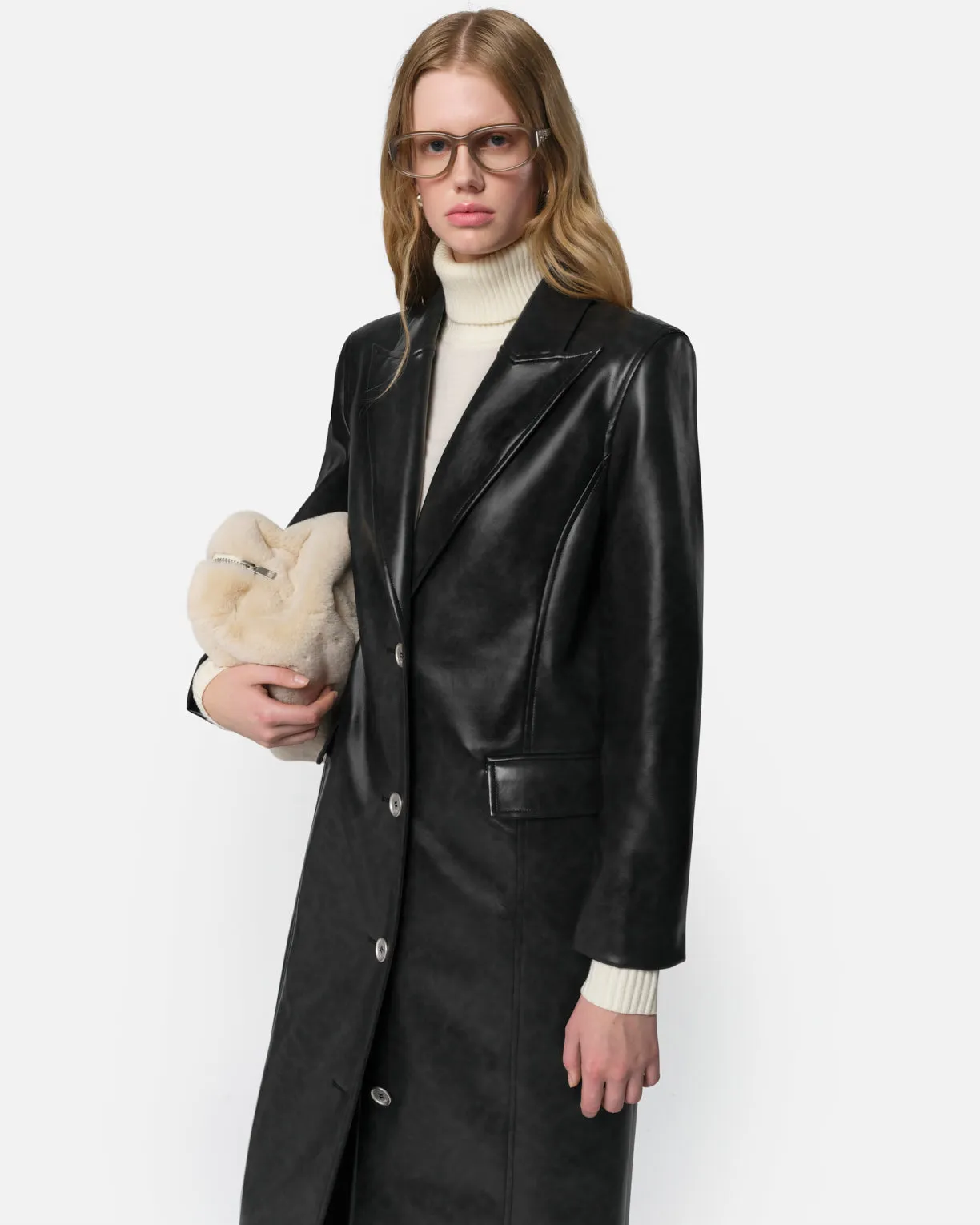 Lauren Overcoat Noir