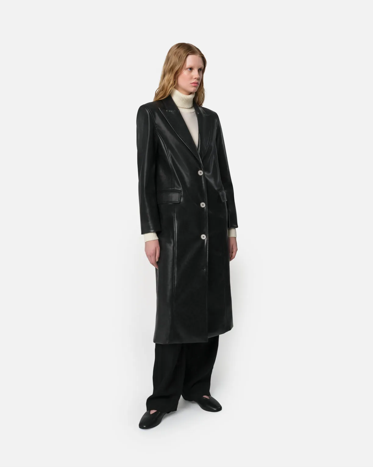 Lauren Overcoat Noir