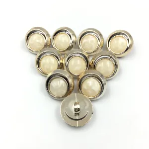 Light Yellow & Golden Unique Designed Buttons