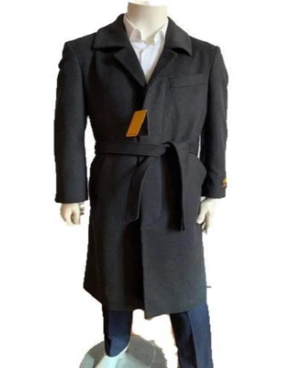 Mens Overcoat - Topcoat For Men - Winter Fabric - men's Overcoat - Full Length Topcoat - Wool Coat