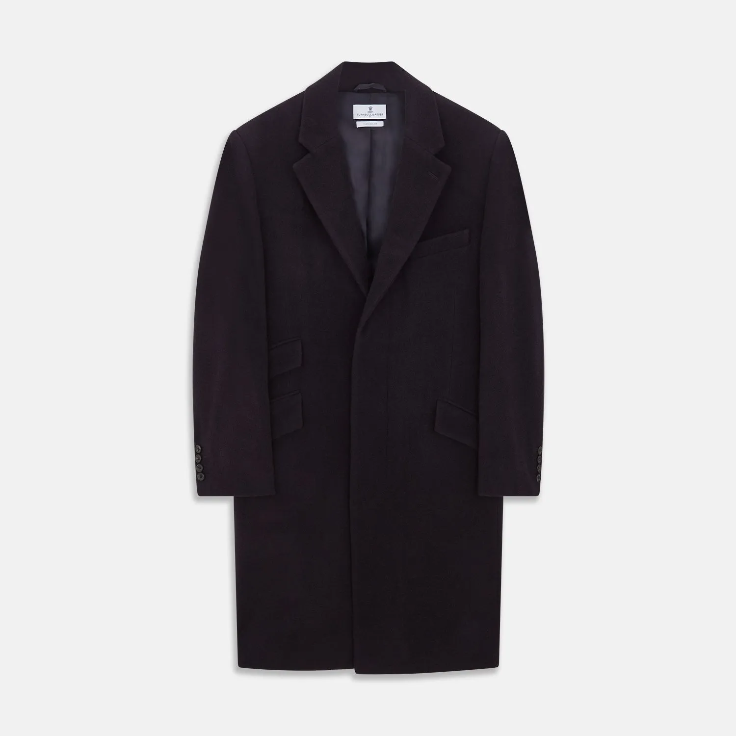 Navy Cashmere Joseph Overcoat