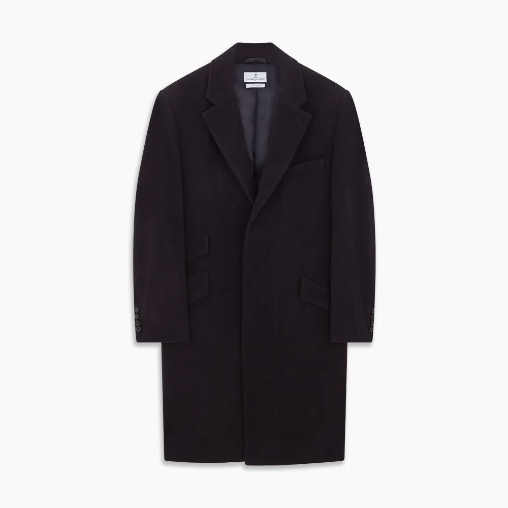 Navy Cashmere Joseph Overcoat