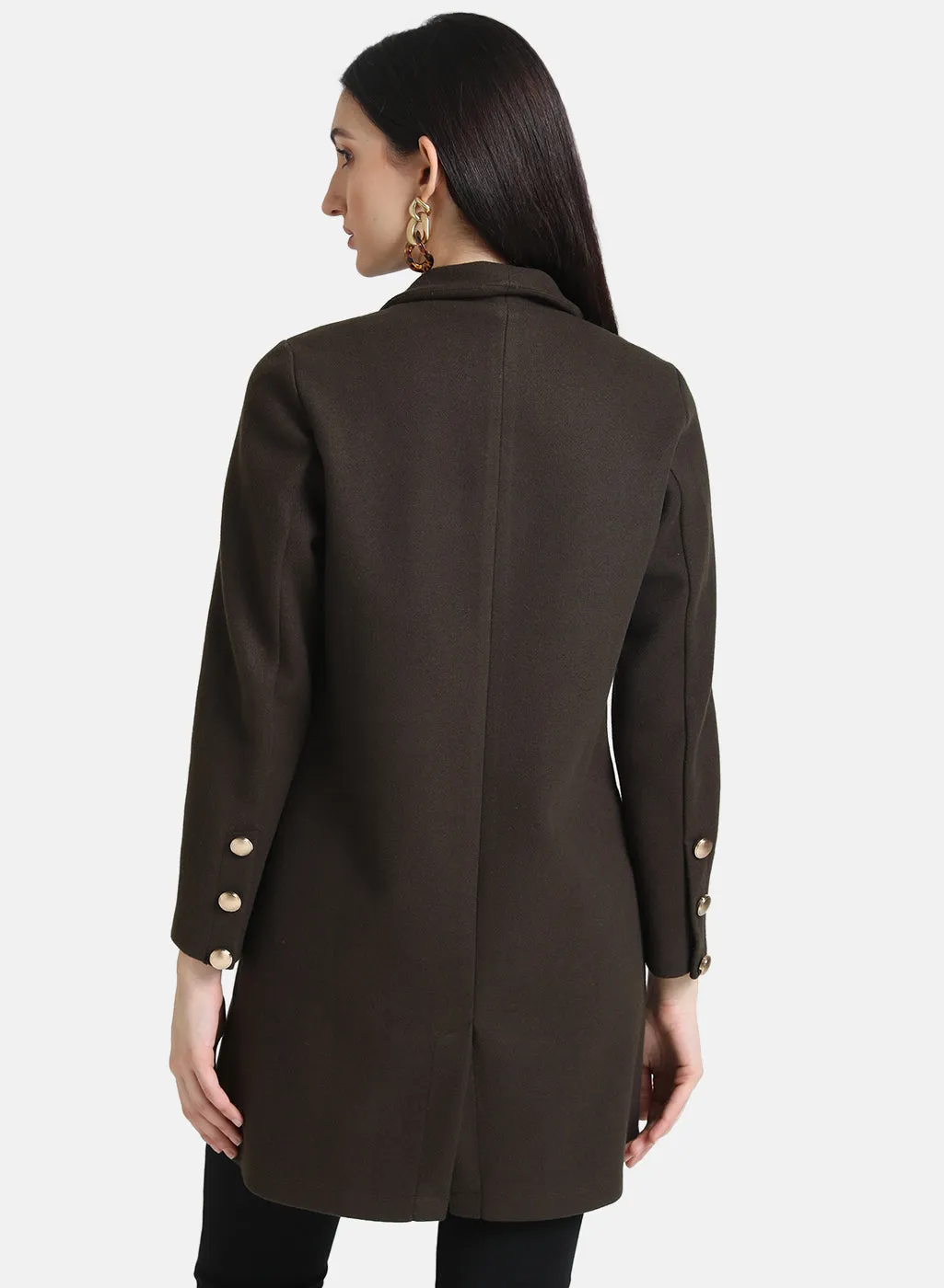 Overcoat With Gold Buttons