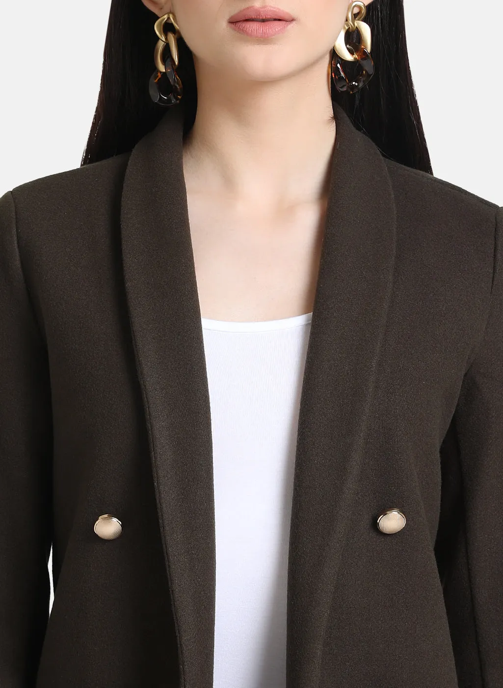 Overcoat With Gold Buttons