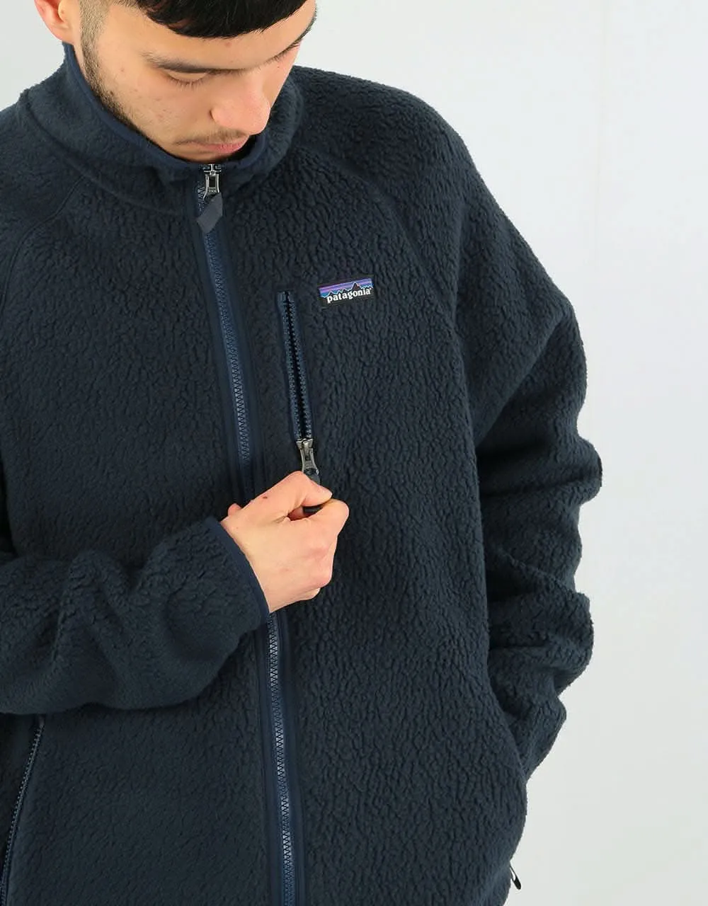 Patagonia Retro Pile Jacket - Navy Blue