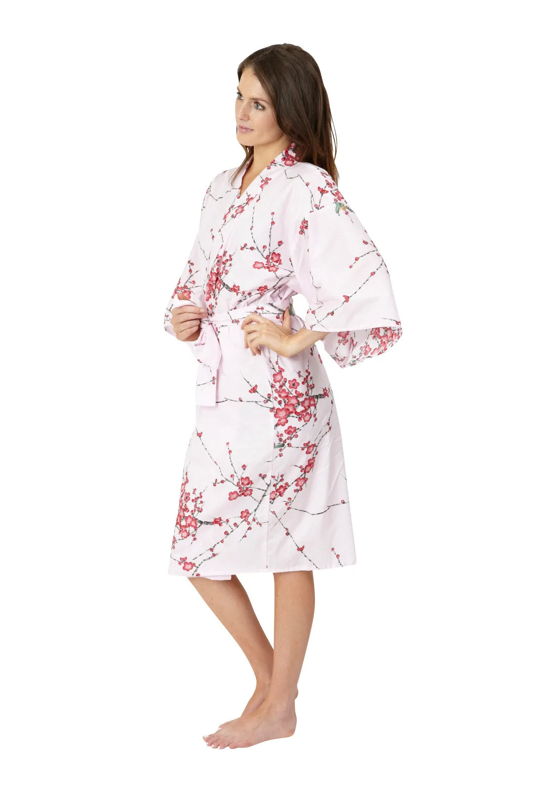 Plum & Warbler Short Cotton Kimono - New Larger Size