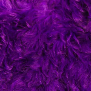 PURPLE FUR SHEARLING