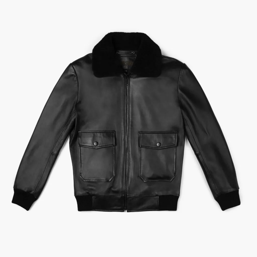 [S] Flight Jacket | Black