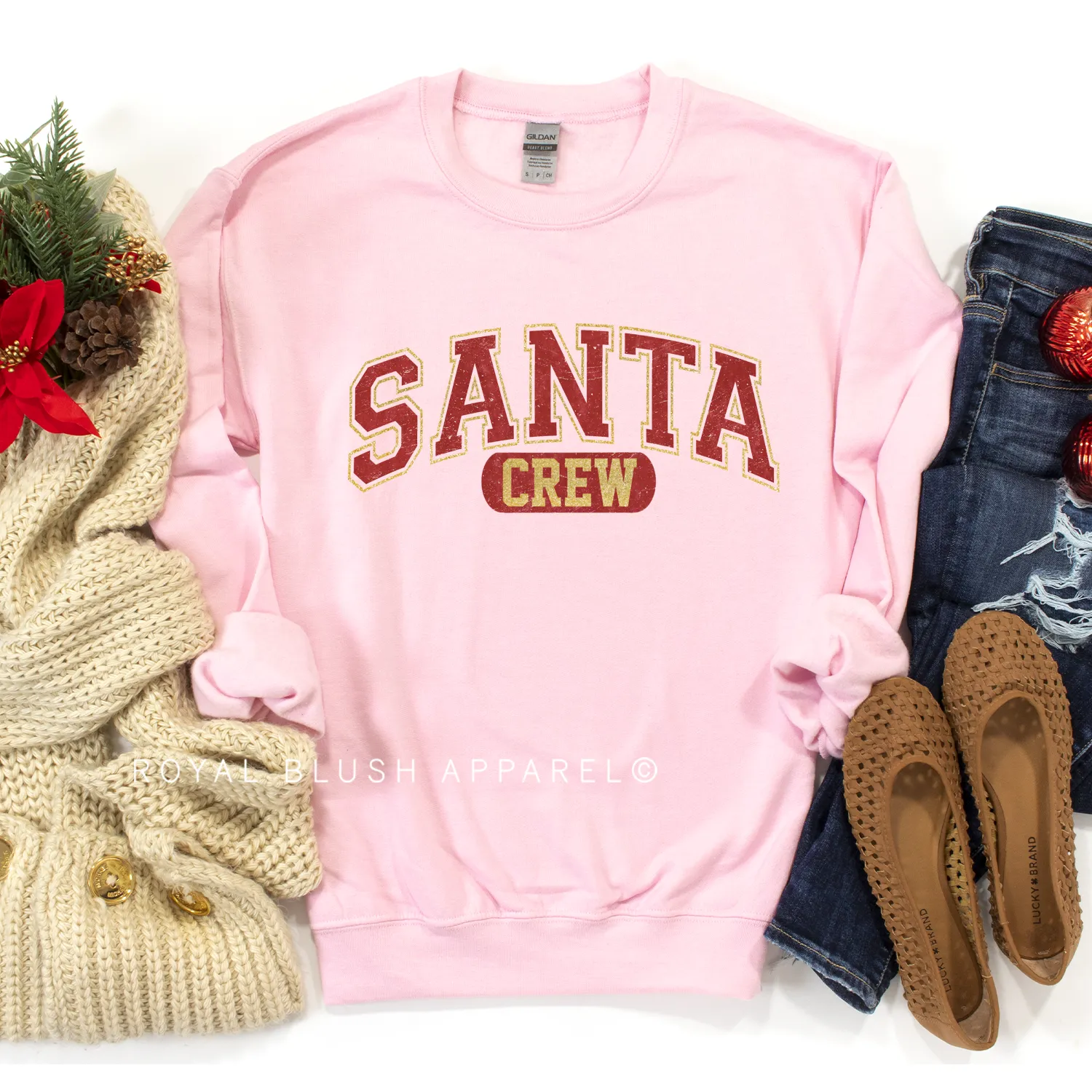 Santa Crew Sweatshirt