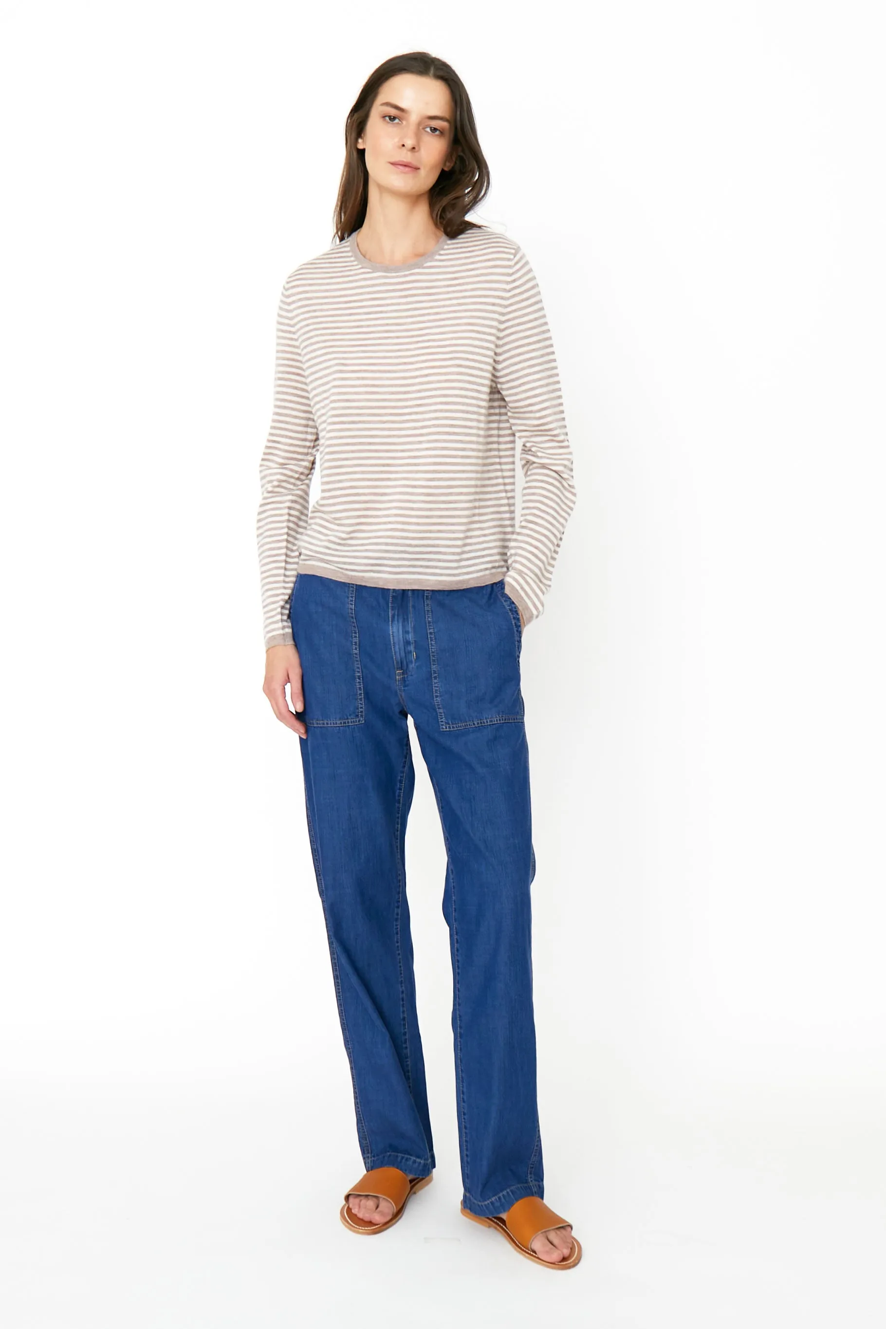 The Chambray City Pants - Denim