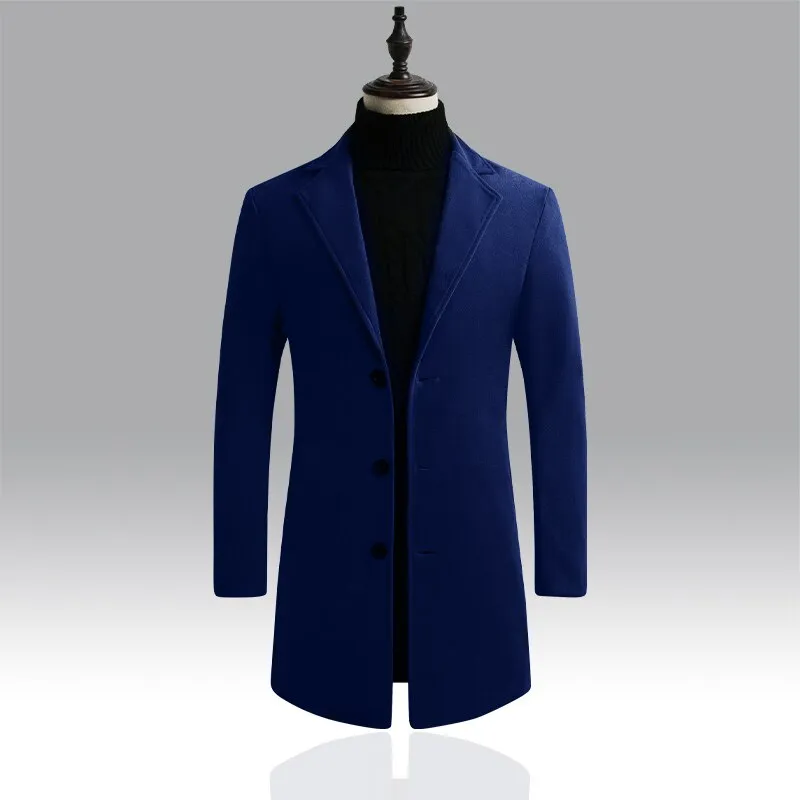 West Louis™ Designer Business Style Overcoat