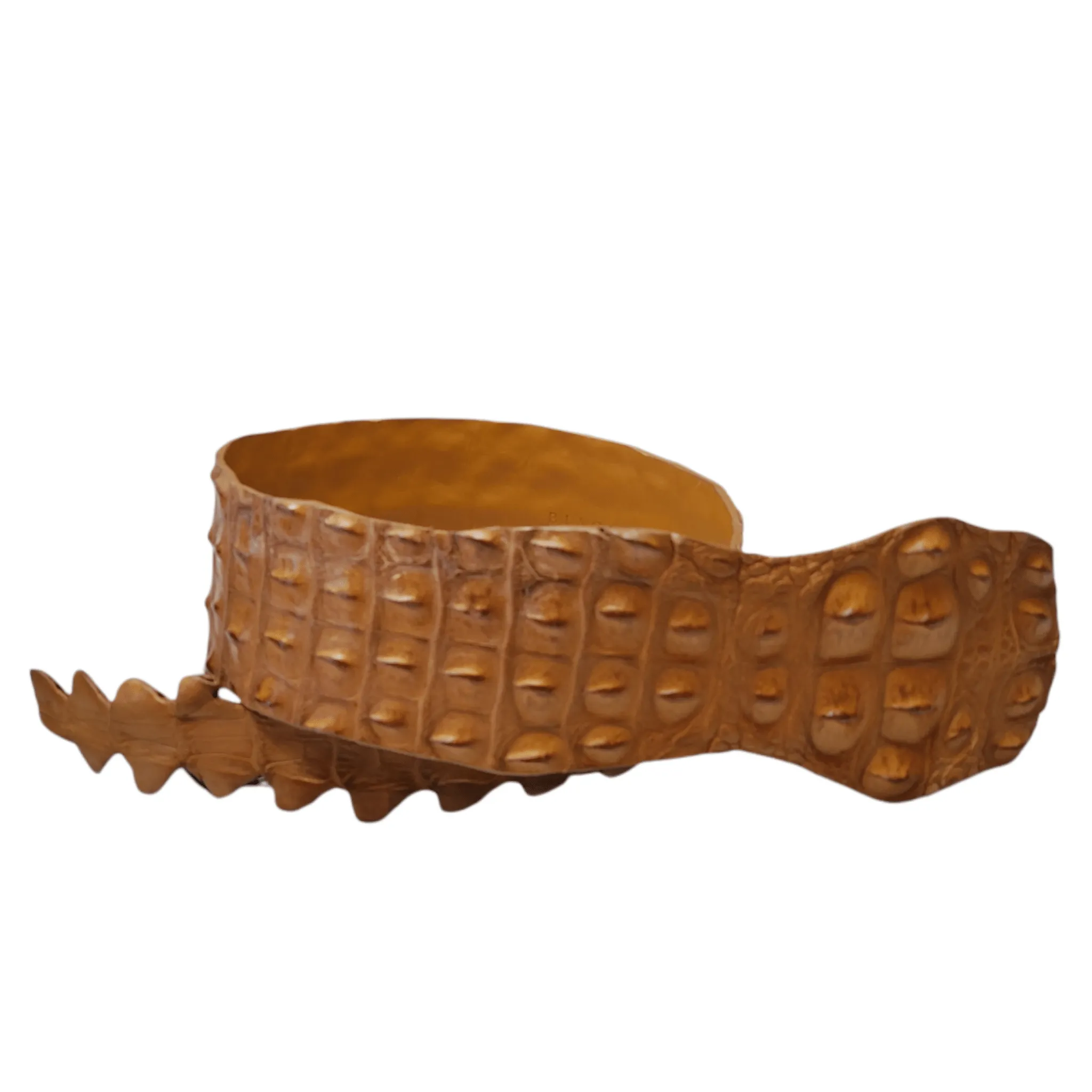 Wide Belt Savana Crocodile