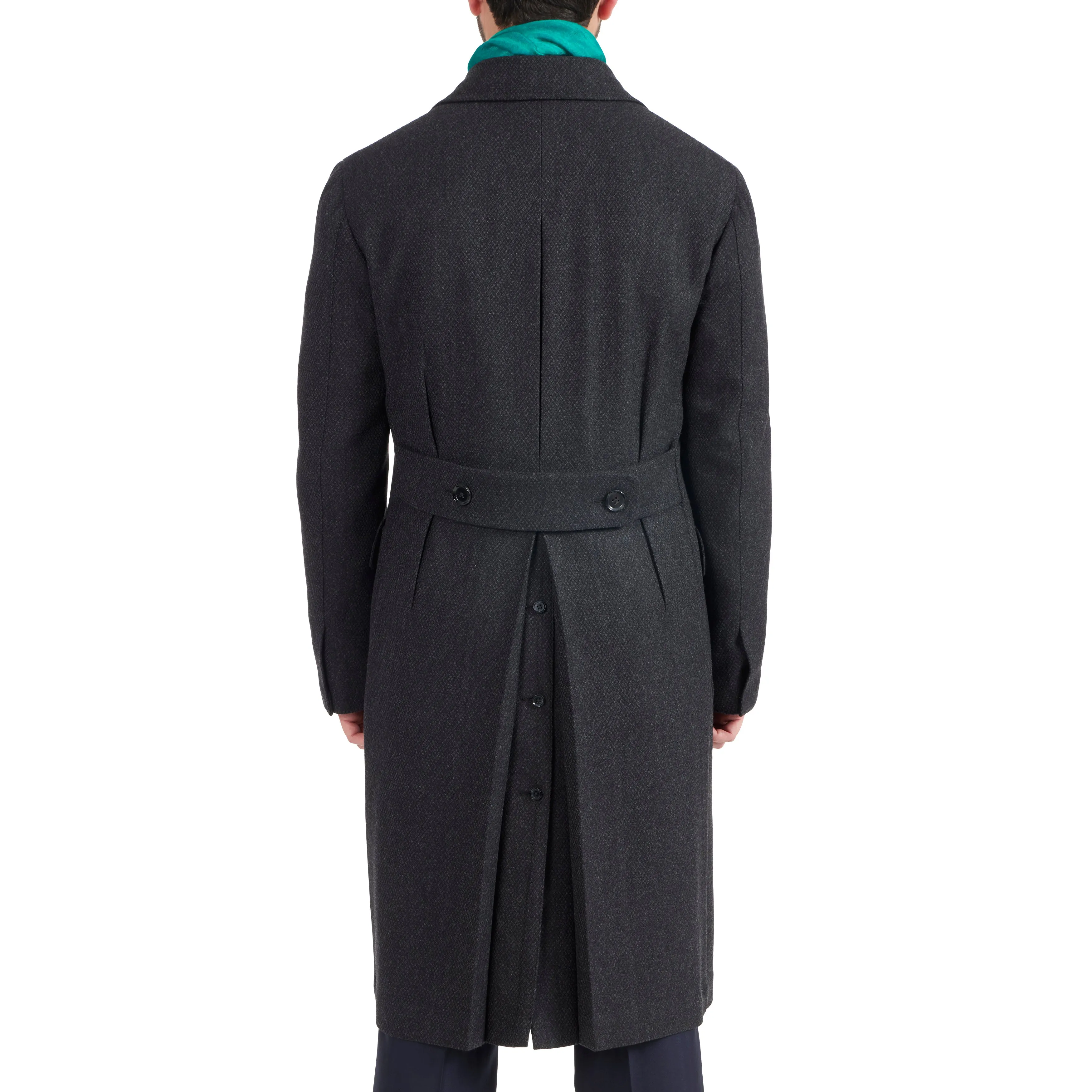 Wool Birdseye Overcoat