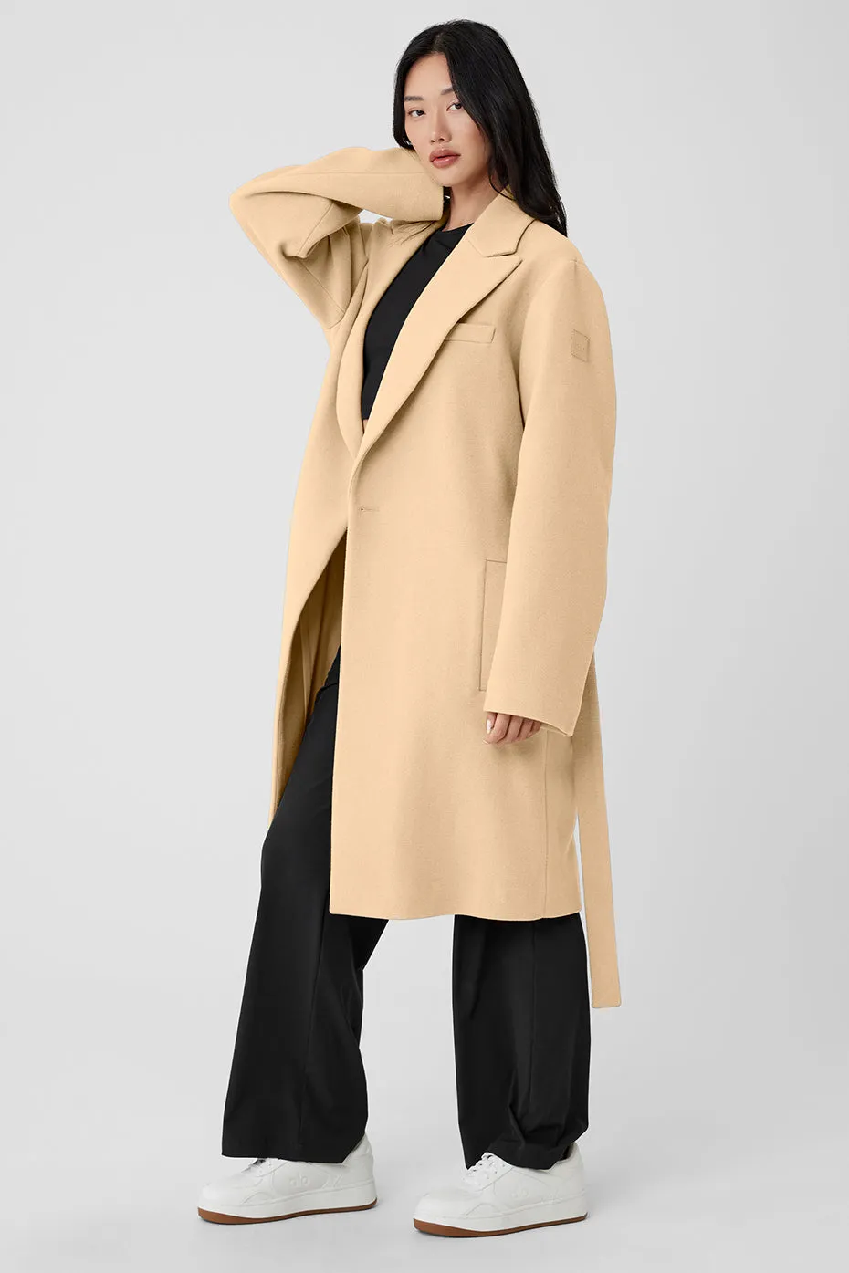 Wool Gameday Overcoat - Camel