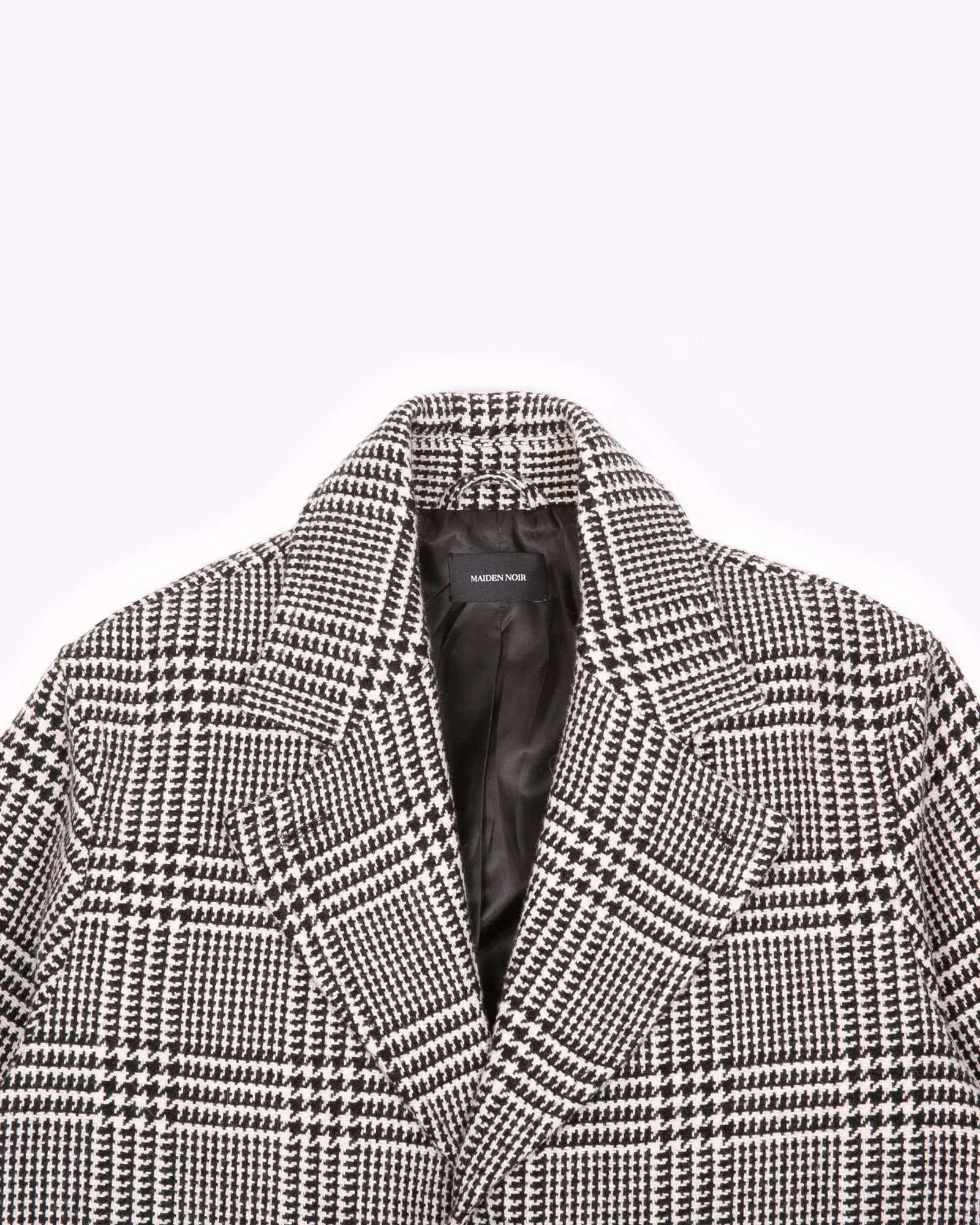 Wool Overcoat - Glen Plaid